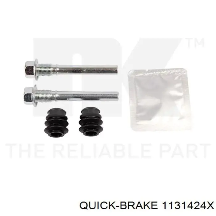 113-1424X Quick Brake juego de reparación, pinza de freno delantero