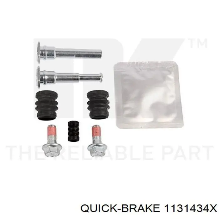 113-1434X Quick Brake juego de reparación, pinza de freno delantero