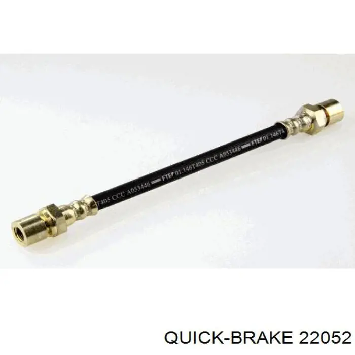 22.052 Quick Brake tubo flexible de frenos trasero