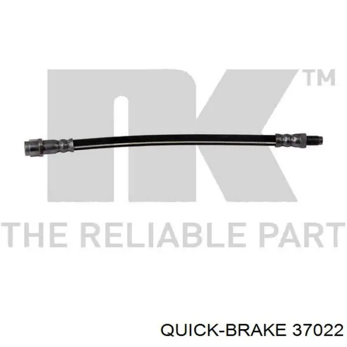 37022 Quick Brake tubo flexible de frenos trasero