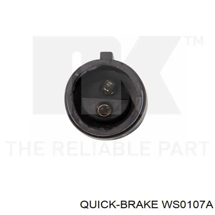 WS 0107 A Quick Brake contacto de aviso, desgaste de los frenos, trasero