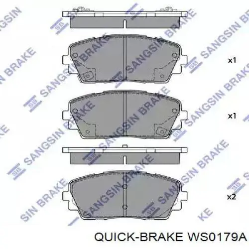 WS 0179 A Quick Brake contacto de aviso, desgaste de los frenos