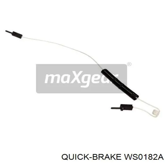 WS0182A Quick Brake contacto de aviso, desgaste de los frenos, trasero