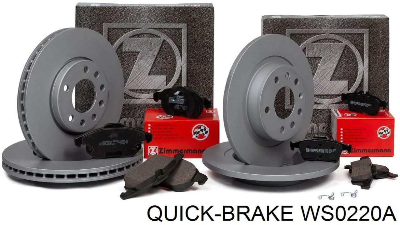 WS 0220 A Quick Brake contacto de aviso, desgaste de los frenos, delantero izquierdo