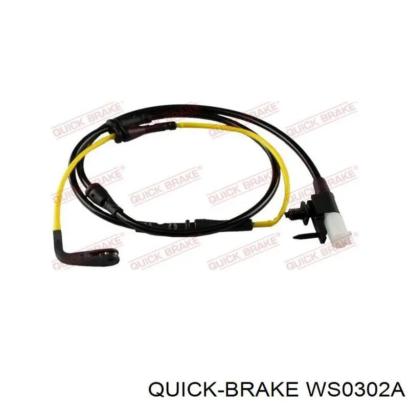 WS 0302 A Quick Brake contacto de aviso, desgaste de los frenos