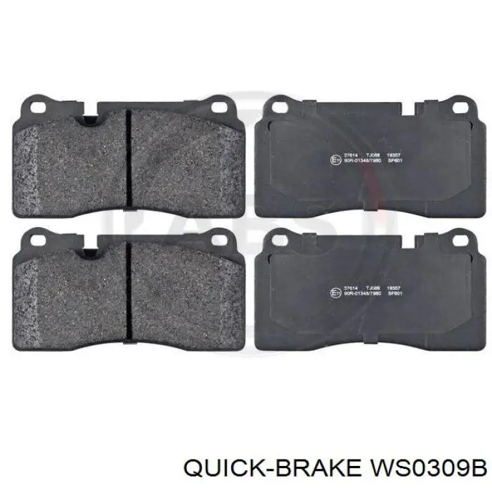 WS0309B Quick Brake contacto de aviso, desgaste de los frenos