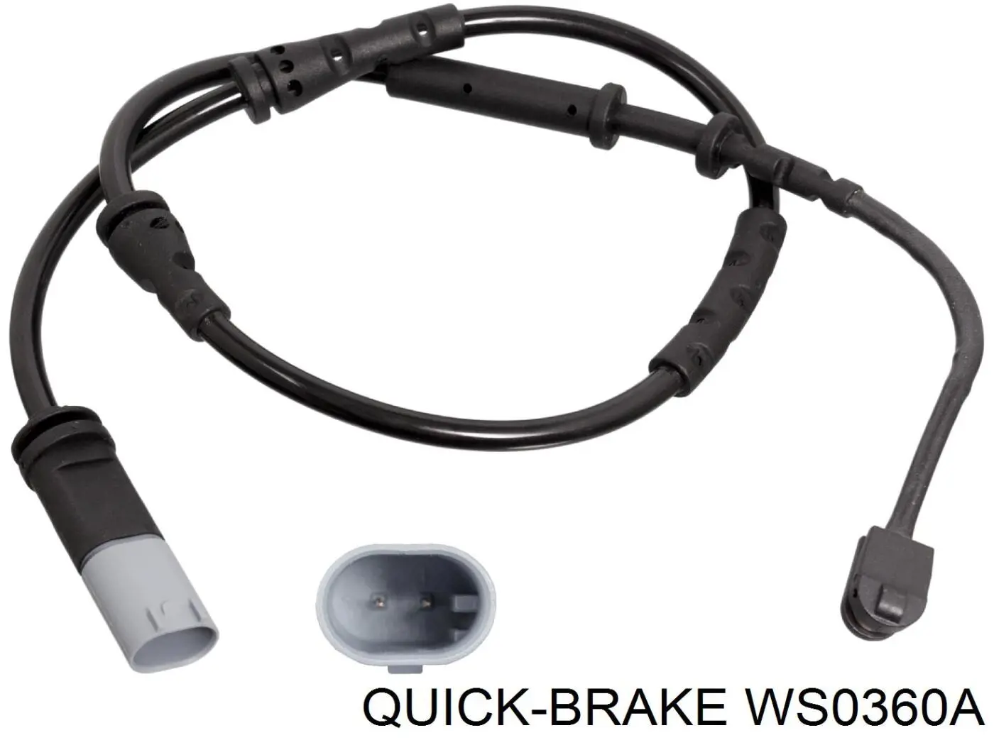 WS 0360 A Quick Brake contacto de aviso, desgaste de los frenos, trasero