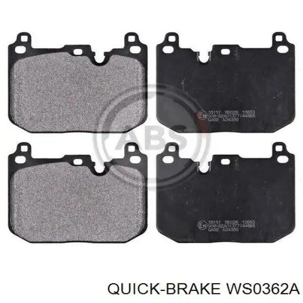 WS0362A Quick Brake contacto de aviso, desgaste de los frenos