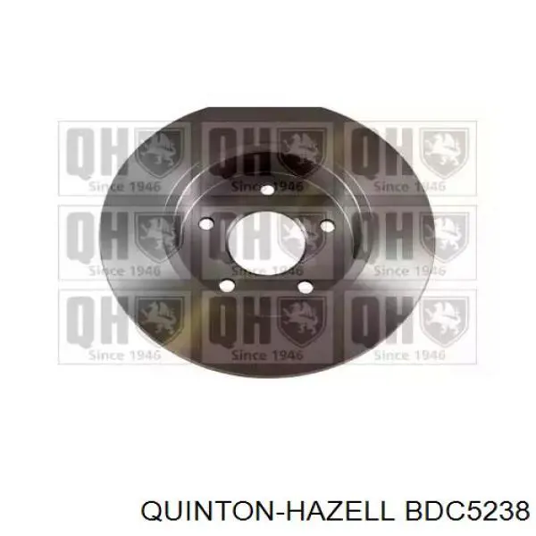 BDC5238 QUINTON HAZELL disco de freno trasero