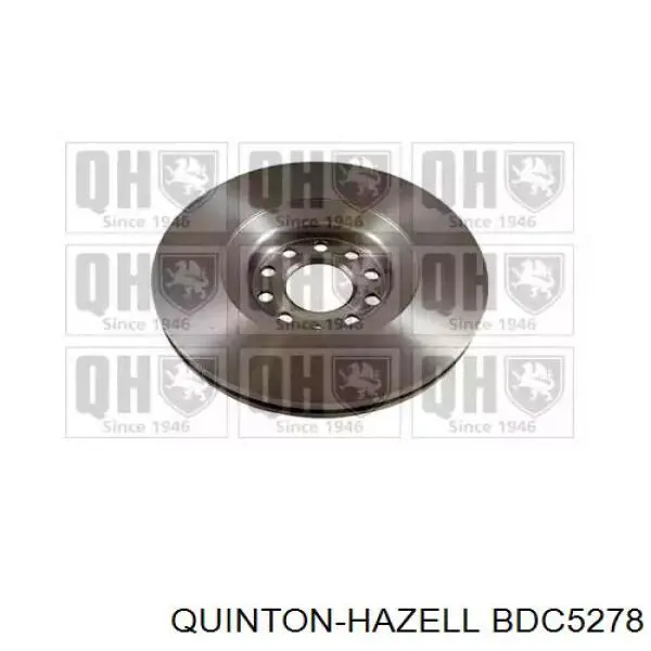 BDC5278 QUINTON HAZELL freno de disco delantero