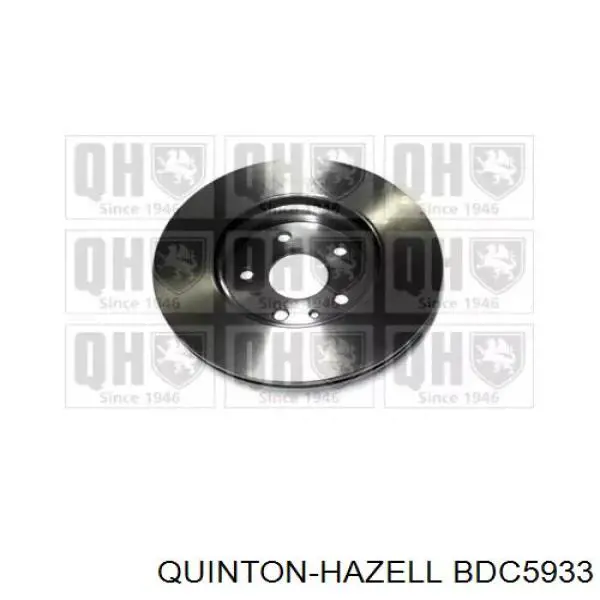 BDC5933 QUINTON HAZELL freno de disco delantero