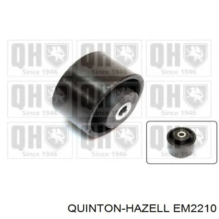 EM2210 QUINTON HAZELL soporte, motor, trasero, silentblock