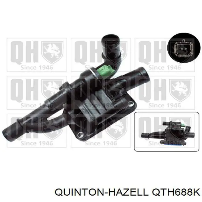 QTH688K QUINTON HAZELL caja del termostato