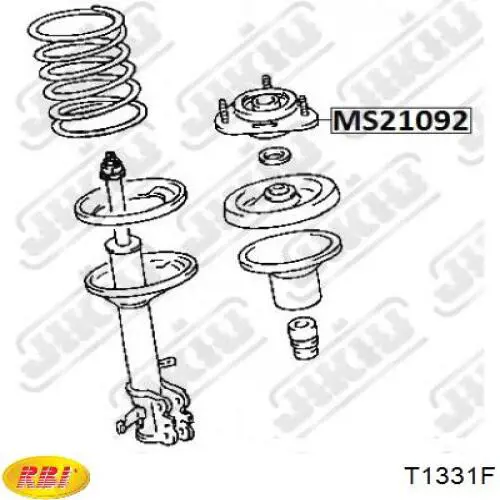 T1331F RBI soporte amortiguador delantero