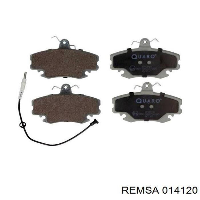 0141.20 Remsa pastillas de freno delanteras