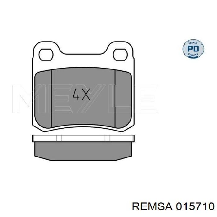 0157.10 Remsa pastillas de freno traseras