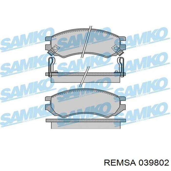 H3Y13323ZA Mazda pastillas de freno delanteras