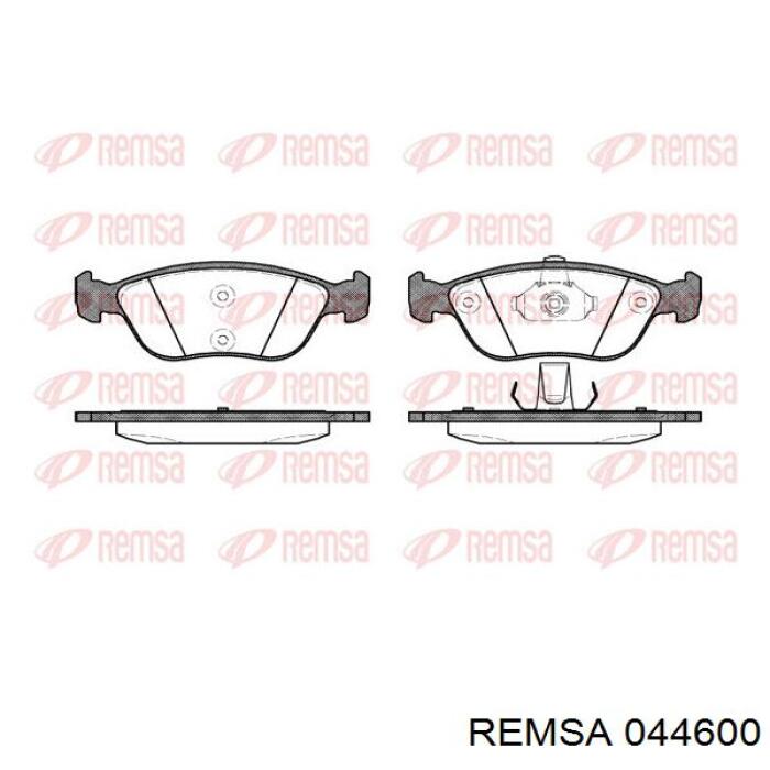 0446.00 Remsa pastillas de freno delanteras