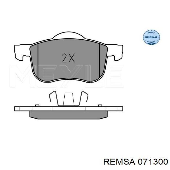 0713.00 Remsa pastillas de freno delanteras