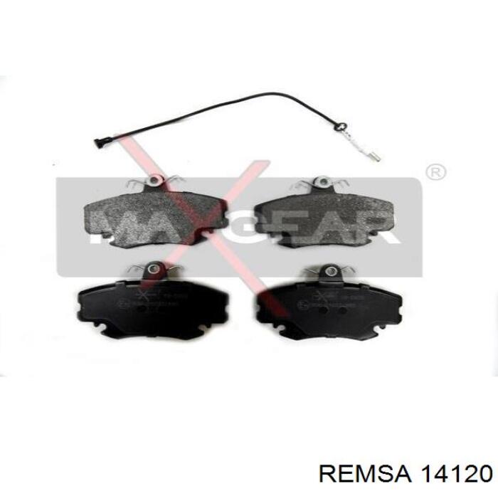 14120 Remsa pastillas de freno delanteras