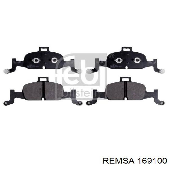 1691.00 Remsa pastillas de freno delanteras