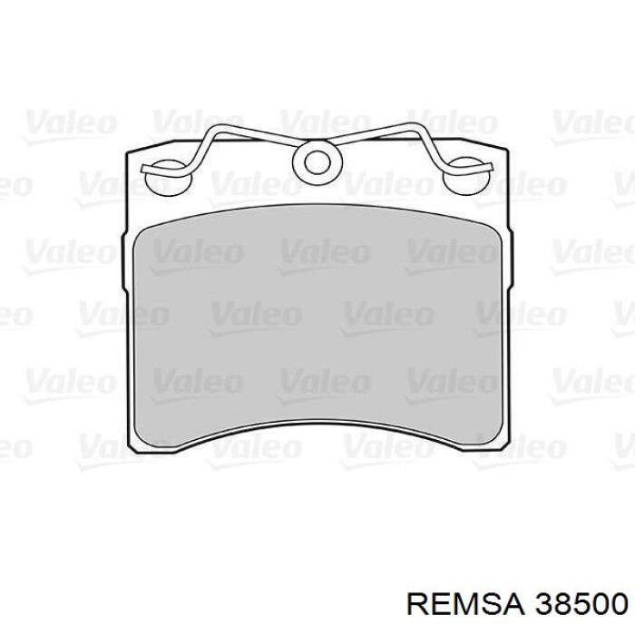 38500 Remsa pastillas de freno delanteras