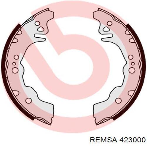 423000 Remsa zapatas de frenos de tambor traseras