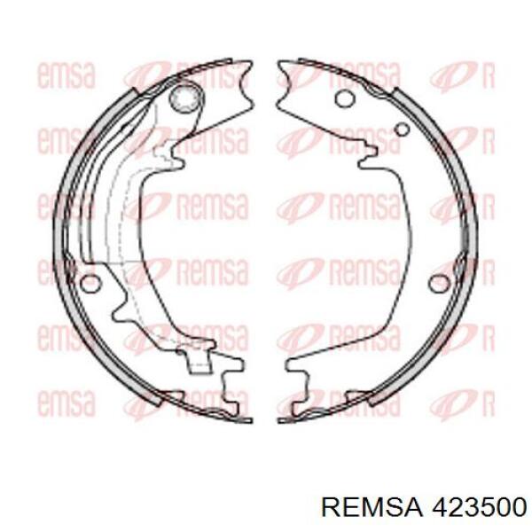 4235.00 Remsa juego de zapatas de frenos, freno de estacionamiento