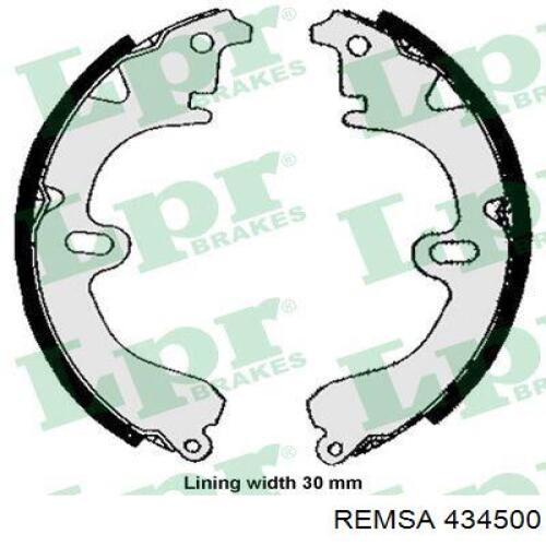 4345.00 Remsa zapatas de frenos de tambor traseras