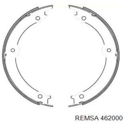 462000 Remsa juego de zapatas de frenos, freno de estacionamiento
