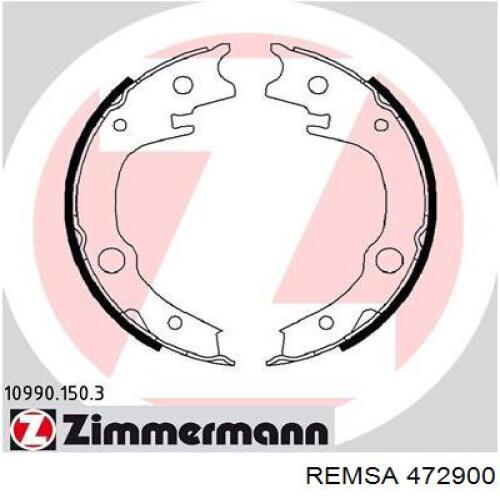4729.00 Remsa juego de zapatas de frenos, freno de estacionamiento