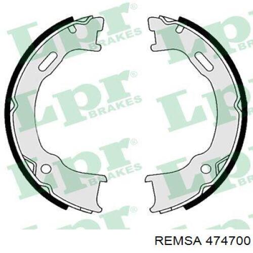 4747.00 Remsa juego de zapatas de frenos, freno de estacionamiento