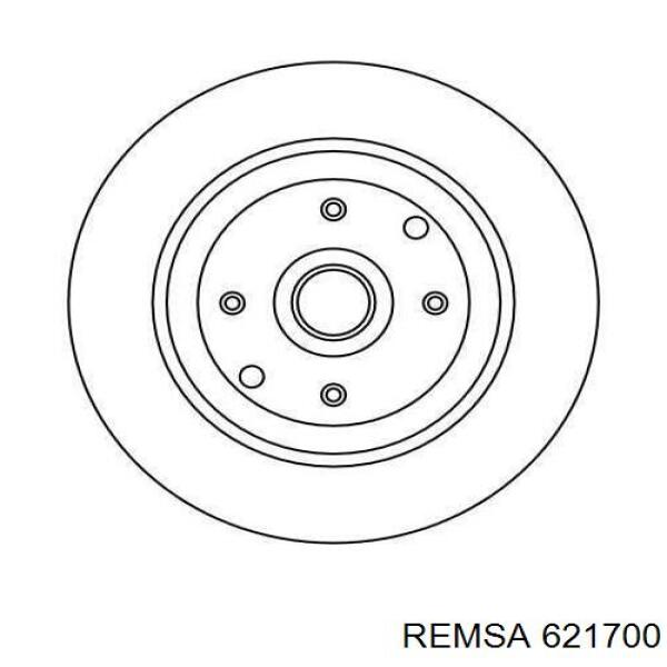 6217.00 Remsa disco de freno trasero