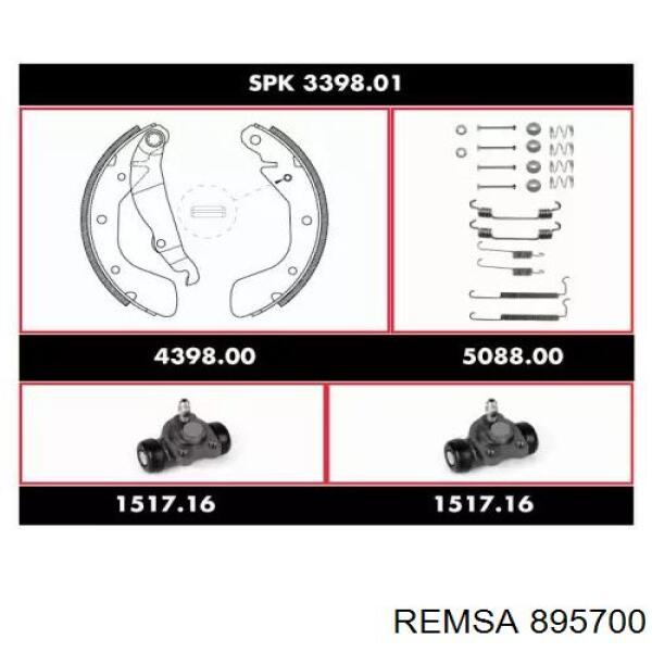  Juego de reparación, frenos traseros para Opel Astra F69