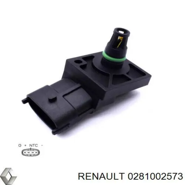 0281002573 Renault (RVI) sensor de presion del colector de admision