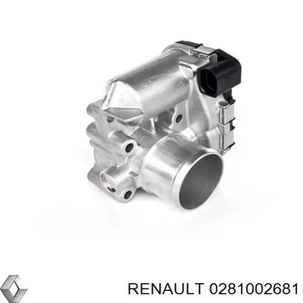 0281002681 Renault (RVI) cuerpo de mariposa completo