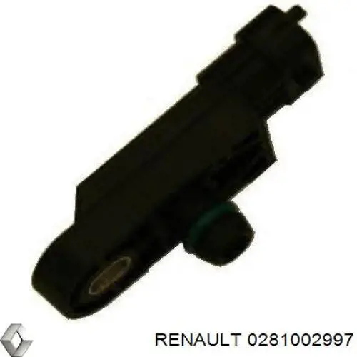 0281002997 Renault (RVI) sensor de presion de carga (inyeccion de aire turbina)