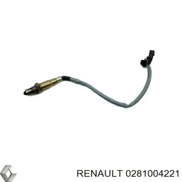 0281004221 Renault (RVI) sonda lambda sensor de oxigeno para catalizador