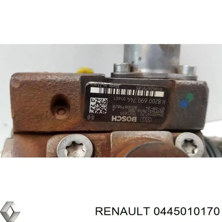 0445010170 Renault (RVI) bomba de alta presión