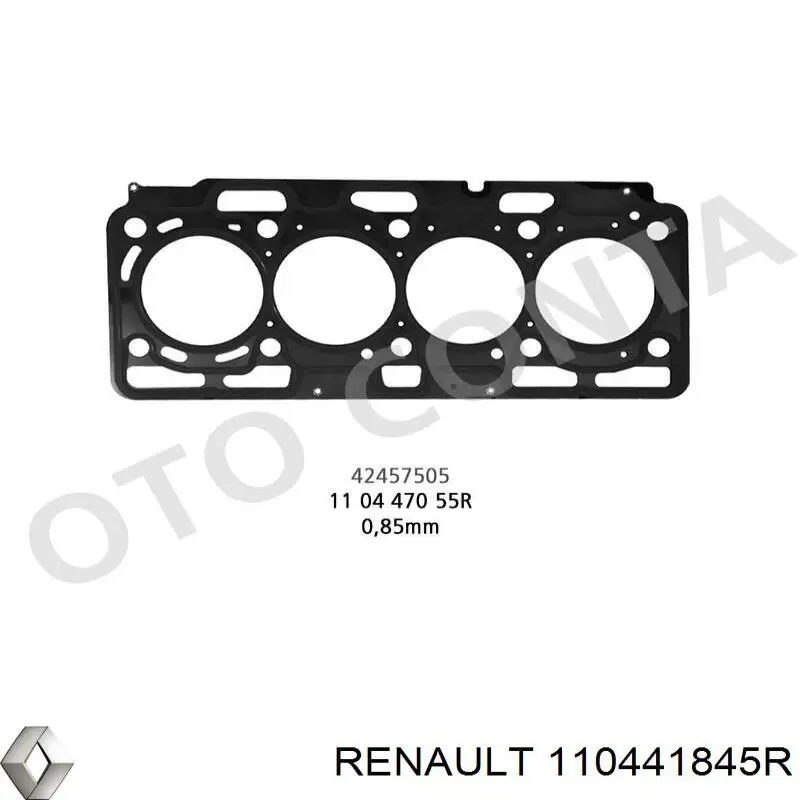 110441845R Renault (RVI) junta de culata