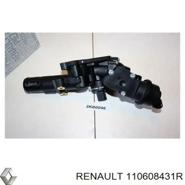 110608431R Renault (RVI) caja del termostato