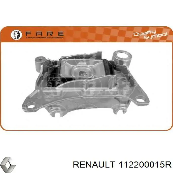 112200015R Renault (RVI) soporte motor izquierdo