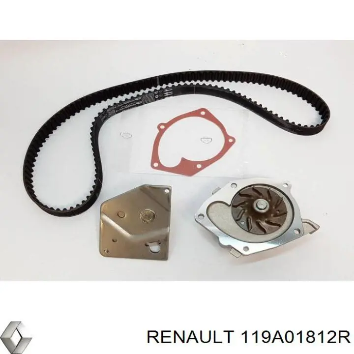 119A01812R Renault (RVI) kit correa de distribución