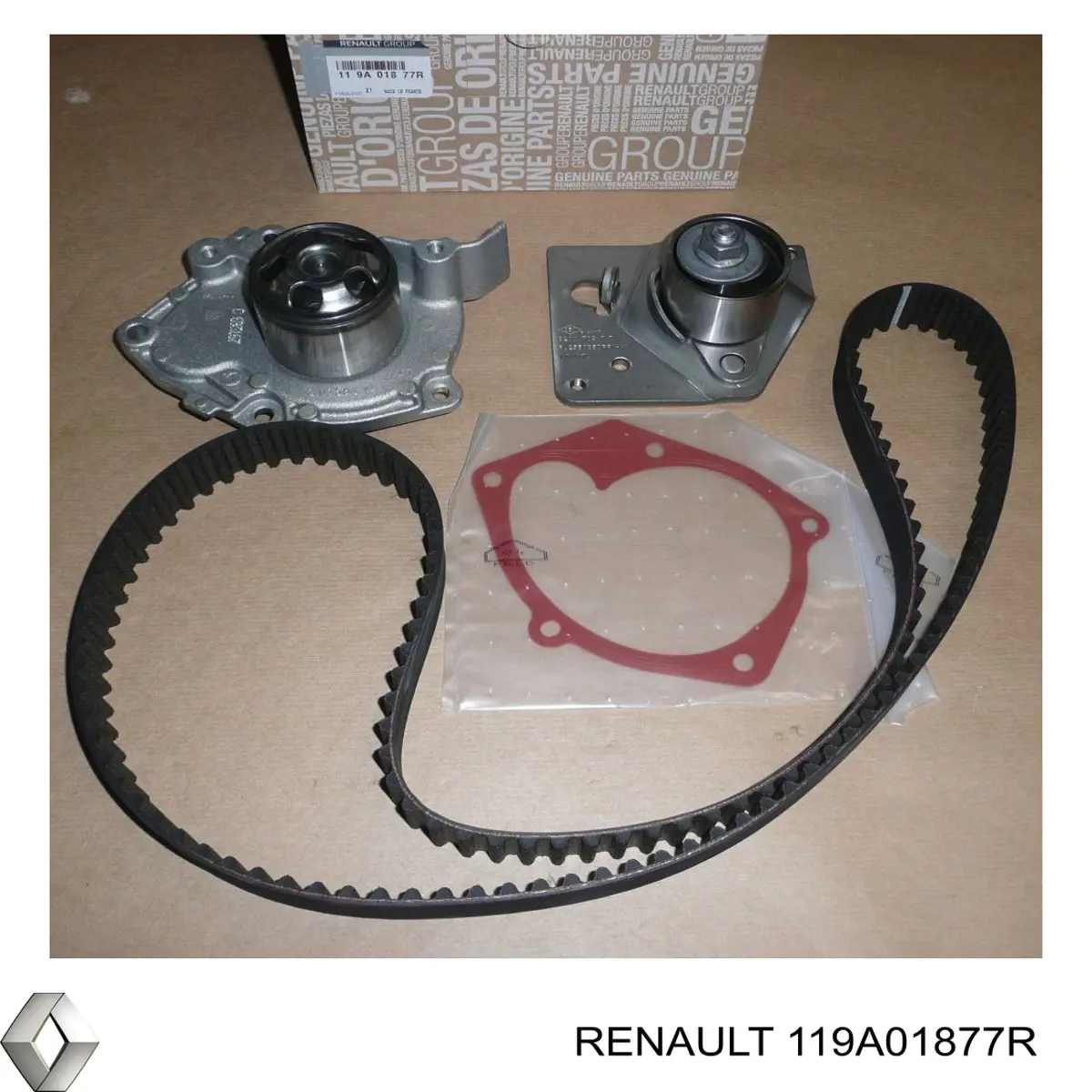 119A01877R Renault (RVI) kit correa de distribución