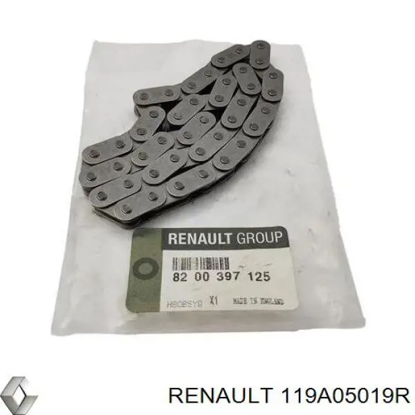 119A05019R Renault (RVI) kit correa de distribución