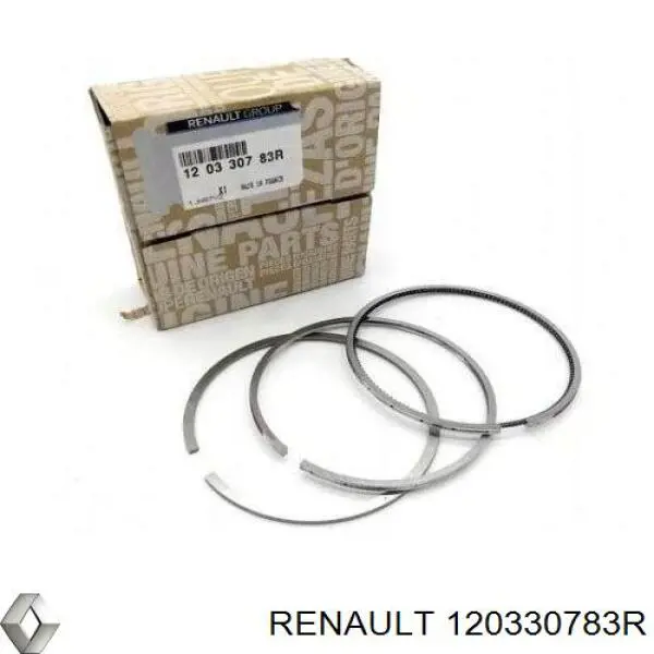 120330783R Renault (RVI) juego de aros de pistón para 1 cilindro, std