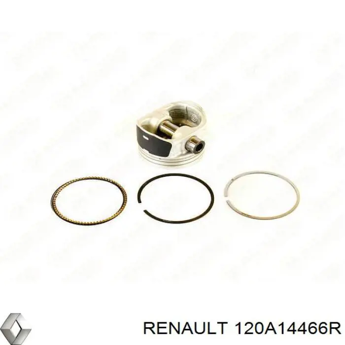 6001549031 Renault (RVI) pistón completo para 1 cilindro, std