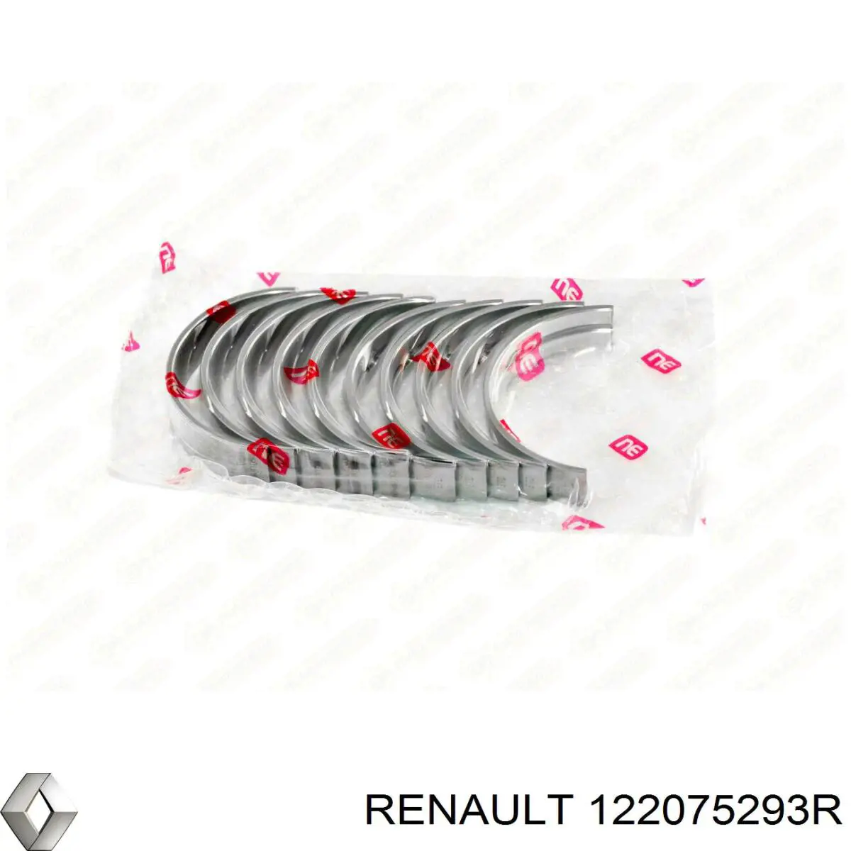 122075293R Renault (RVI) juego de cojinetes de cigüeñal, estándar, (std)