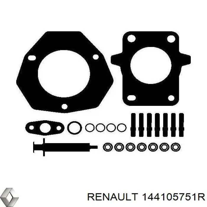 144112927R Renault (RVI) turbocompresor