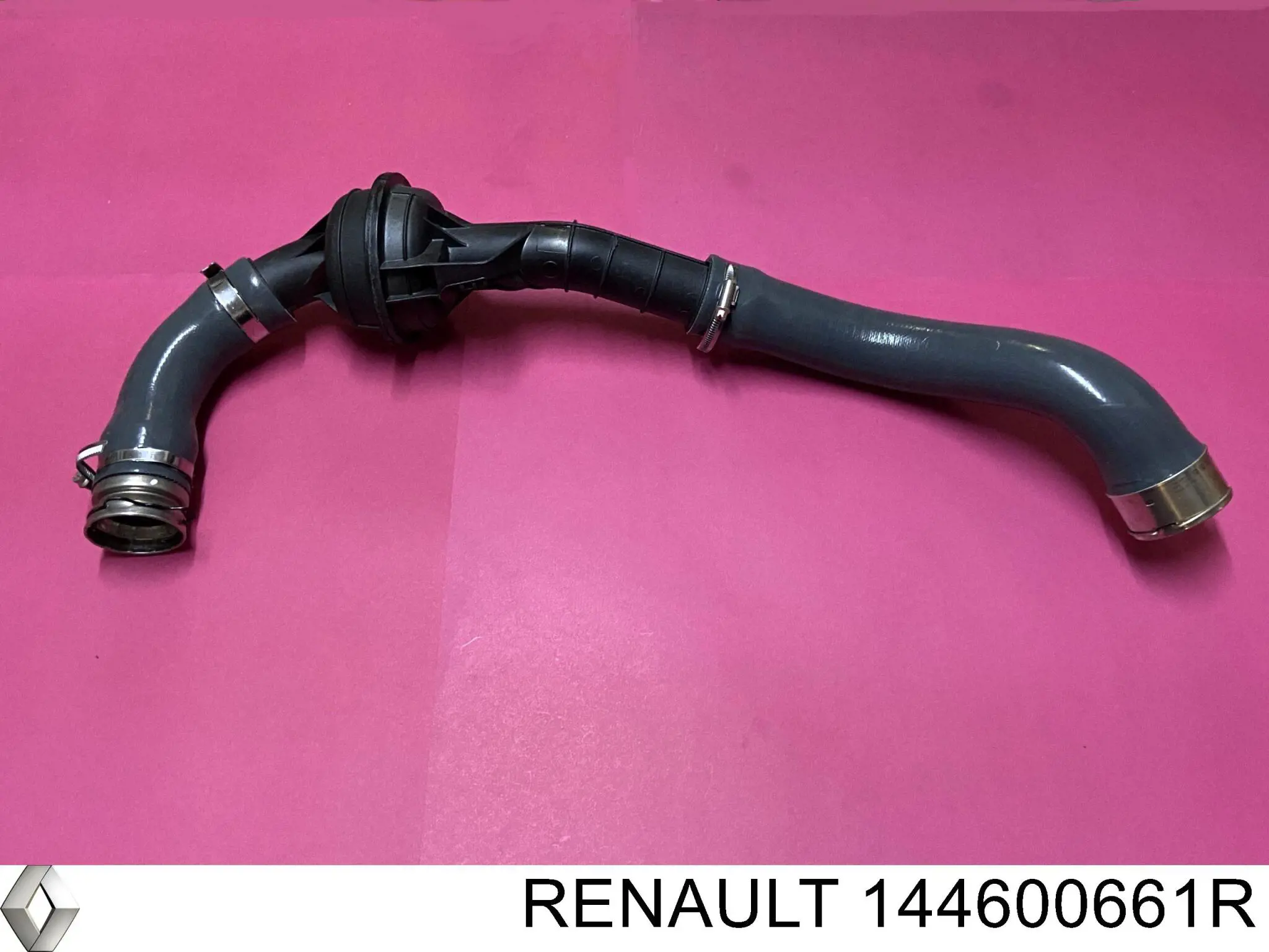 144600661R Renault (RVI) tubo flexible de aire de sobrealimentación derecho